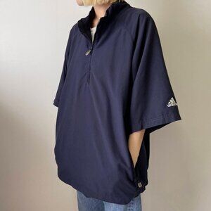 ADIDAS GOLF Mens Climaproof Short Sleeve Wind shirt Jacket Top